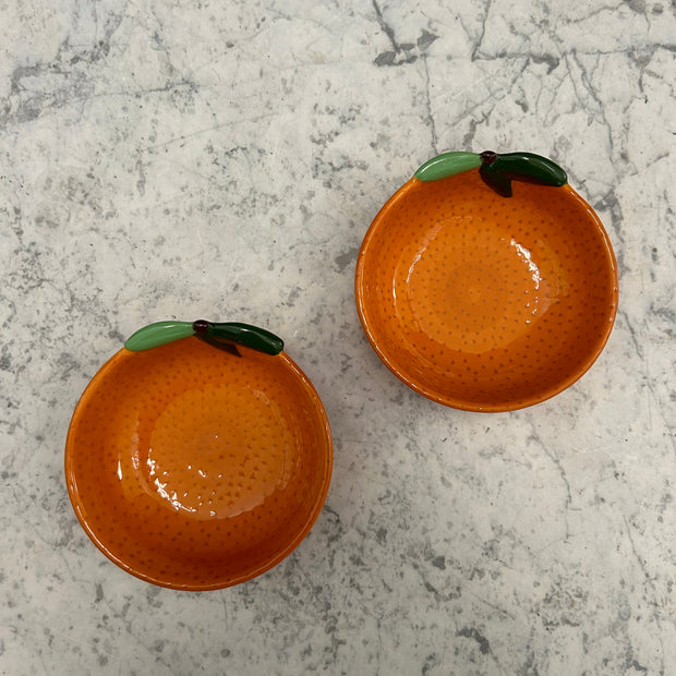 Orange Bowls (Set of 2)