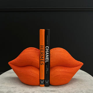 Orange Lips Bookends - Limited Abode