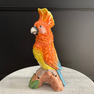 Parrot Vase