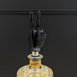 Peace Hand Bottle Stopper