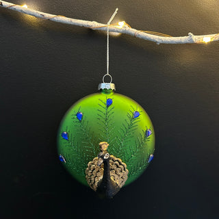 Peacock Christmas Decoration