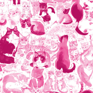 Pink Cats Wallpaper