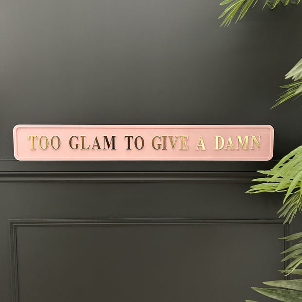 Pink Glam Sign