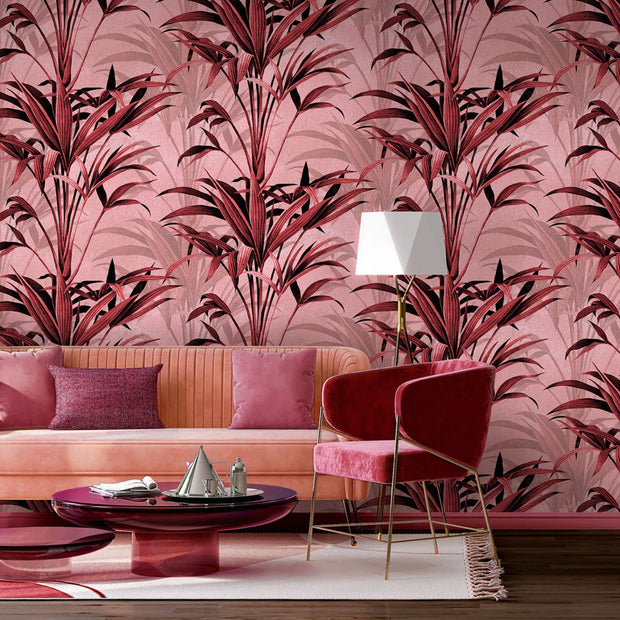 Pink Grass Wallpaper