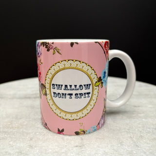 Pink Swallow Mug