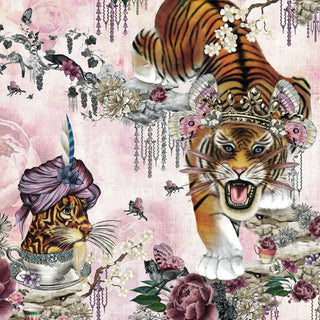 Pink Tiger Wallpaper - Limited Abode