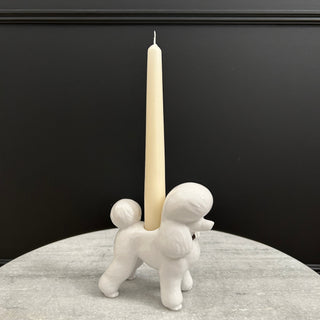 Poodle Candle Holder