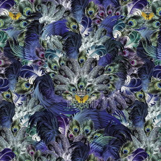 Purple Feather Wallpaper - Limited Abode