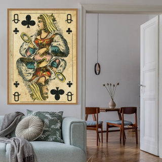 Queen Playing Card Wall Art