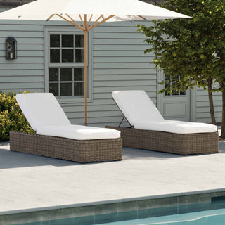 Rattan Lounger