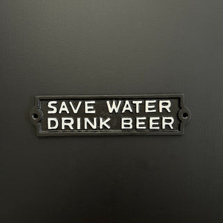 Save Water Sign