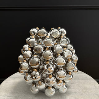 Silver Bauble Vase