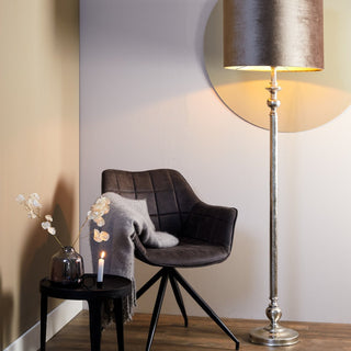 Silver Floor Lamp - Limited Abode