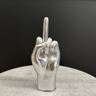 Silver Hand Ornament