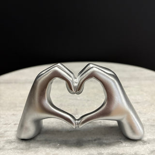 Silver Heart Ornament