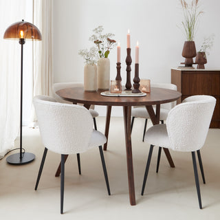 Solid Wood Round Dining Table