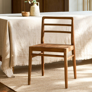 Teak Dining Chairs (Set of 2)