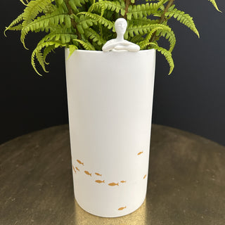 White Ceramic Vase