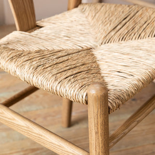 Woven Dining Chairs (Set of 2)