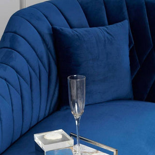 Blue Chaise Longue