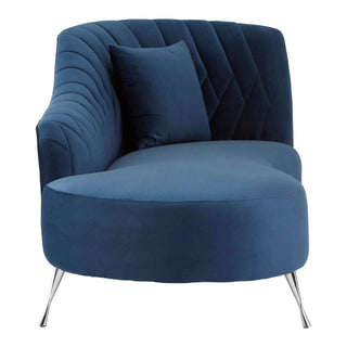 Blue Chaise Longue