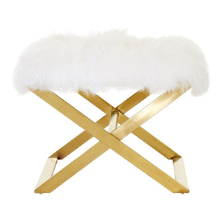 Sheepskin Stool