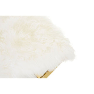 Sheepskin Stool