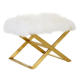 Sheepskin Stool