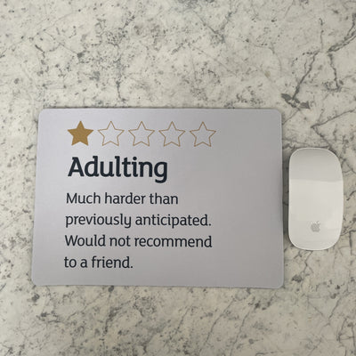Adulting Mouse Mat