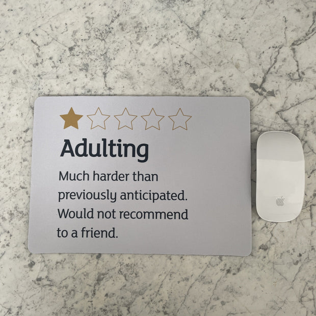 Adulting Mouse Mat