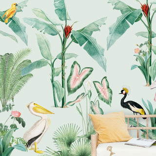 Bird Mural Wallpaper