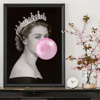 Bubblegum Queen Art Print