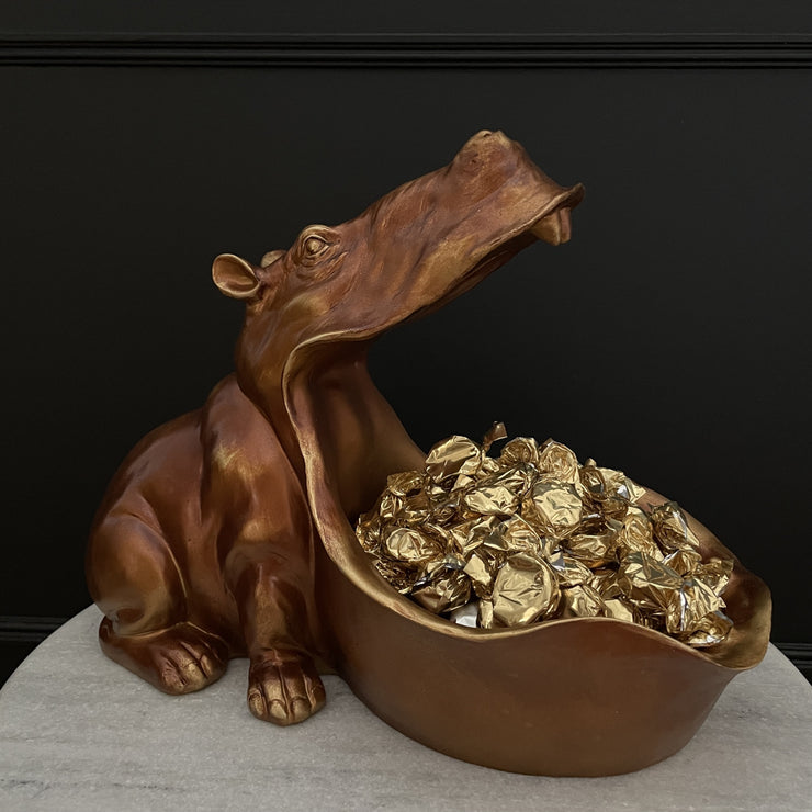 Copper Hungry Hippo Dish