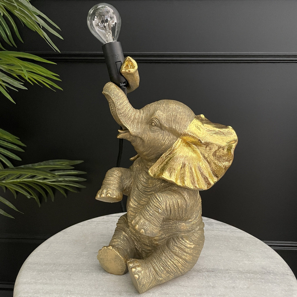 Avon elephant on sale shadow lamp