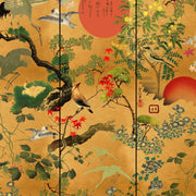 Metallic Oriental Wallpaper
