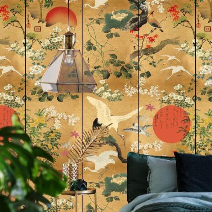 Chinoiserie  Oriental Wallpaper Designs  Little Greene