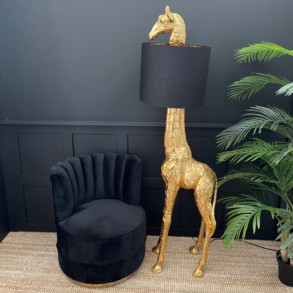 Giraffe table sale lamp