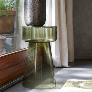 Glass Side Table