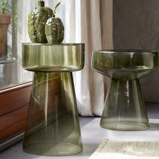 Glass Side Table