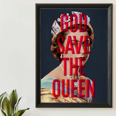 God Save the Queen Print