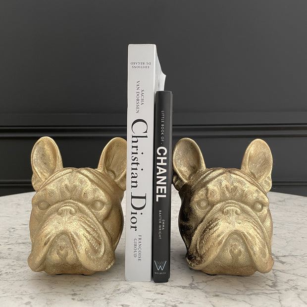 Gold Bookends