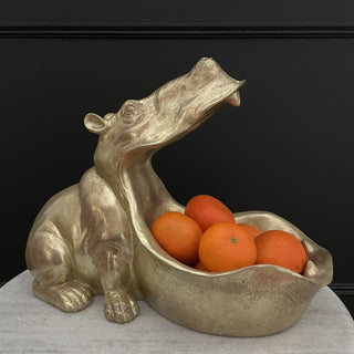 Gold Hungry Hippo Dish - Limited Abode