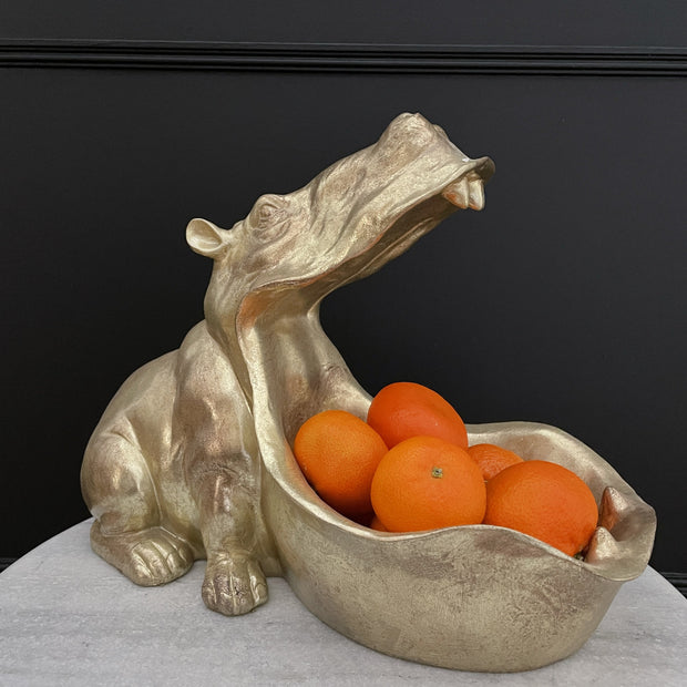 Gold Hungry Hippo Dish