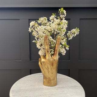 Gold Peace Hand Vase - Limited Abode