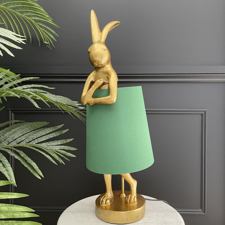 Green Rabbit Lamp