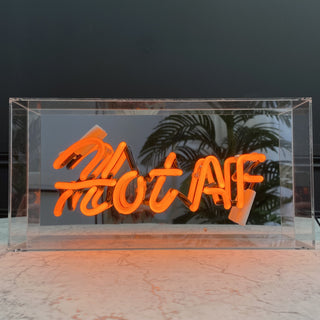 Hot Neon Sign Box