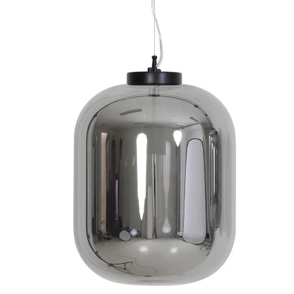 Large oval pod shaped glass ceiling lights