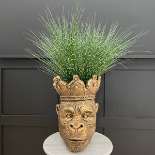 Large Gorilla Head Planter - Limited Abode