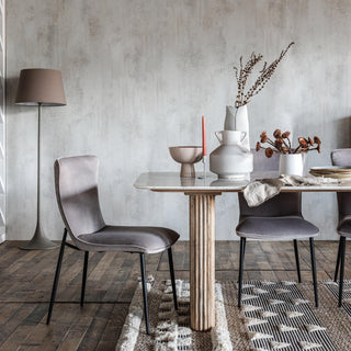 Marble Topped Dining Table