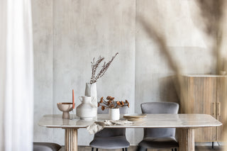 Marble Topped Dining Table